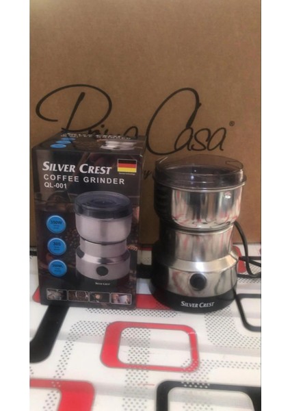 350WATT 4 Bıçaklı Silver Crest Paslanmaz Çelik Kahve ve Baharat Öğütücü fırsatları