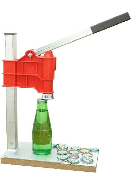 Şişe Kapatma Aleti Kapak Kapatıcı 500 Adet Hediye Soda Gazoz Kapağı Kapama Makinası modelleri