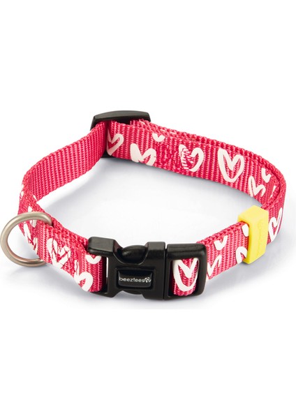 Köpek Tasması, Pembe, 26-40CM, 15MM