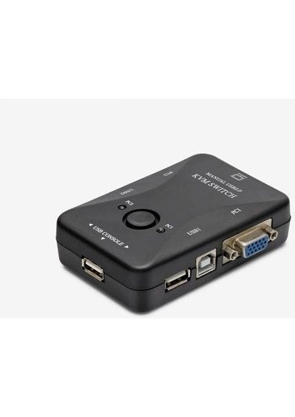 Kwm Switch 2 Port USB Kvm Switch - (Iki Kasa Bir Klavye Bir Mouse)