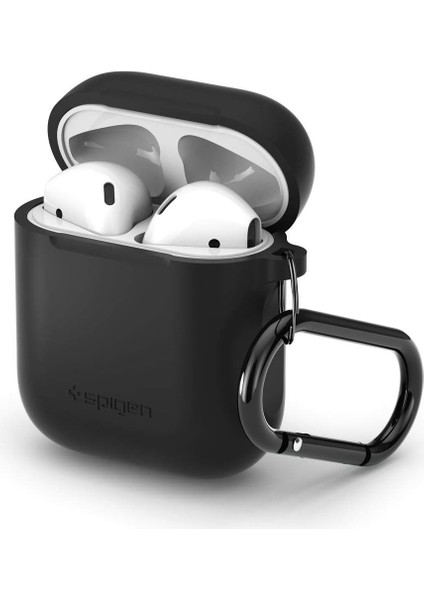 Airpods (2. Nesil) / (1.nesil) Kılıf Silicone Fit (Silikon) Black - 066CS24808