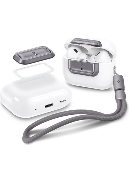 Airpods Pro/pro (2. Nesil) Koruma Kilidi Lock Fit M Metallic Gray - ASD06155