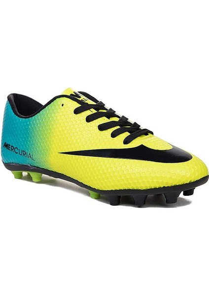 Yusufshoes Çocuk Yetişkin Dişli Krampon Halısaha Futbol Ayakkabısı