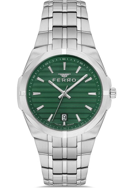 Gümüş Çelik Kordon Erkek Kol Saati FM40143A-A6