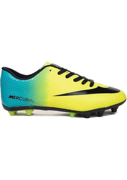 Yusufshoes Çocuk Yetişkin Dişli Krampon Halısaha Futbol Ayakkabısı