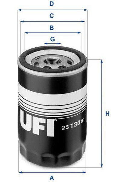 Yağ Filtresi [ Volkswagen Golf Iv, Bora, Passat, Audi A6 (4A2, C4): 2.0 1994-1997 ] Gnzrz