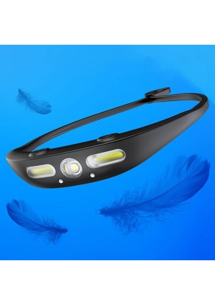 PM-24026 Xpg + 2x Cob Ledli Sensörlü Kafa Lambası