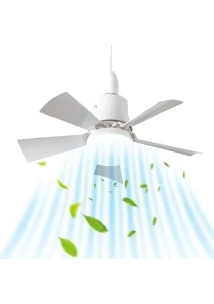 CT-1155 82 Watt Karayel Fan Dimlenebilir LED Ampul 3 Renk