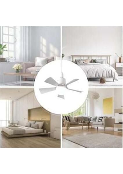CT-1155 82 Watt Karayel Fan Dimlenebilir LED Ampul 3 Renk