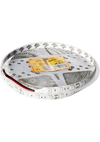 Şerit LED Amt Mavi Dış Mekan Silikonlu 3 Çipli 5 Metre