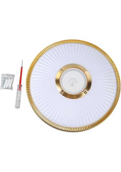 PM-27332 Beyaz 34*8.5 cm 24 Watt Bluetooth Hoparlörlü Tavan Aydınlatma (AL-BL300) Tornavida Hediyeli modelleri