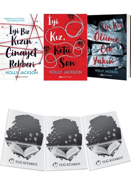 Iyi Bir Kızın Cinayet Rehberi - Iyi Kız Kötü Son - Iyi Kız Ölüme Çok Yakın 3lü Set Holly Jackson + Hediyeli