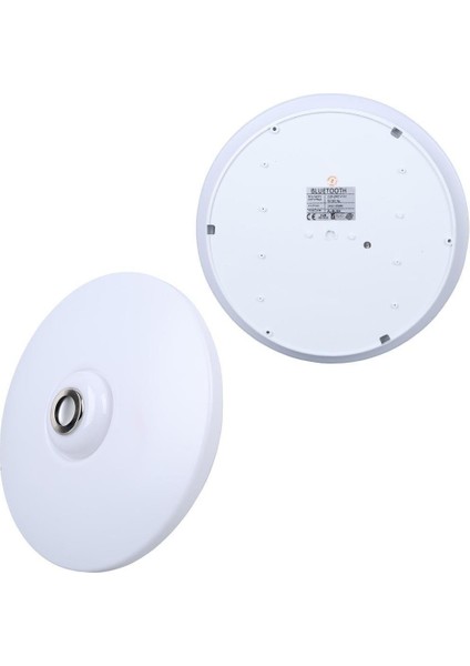 PM-27331 Beyaz 34*9 cm 24 Watt Bluetooth Hoparlörlü Tavan Aydınlatma (AL-BL301) Tornavida Hediyeli