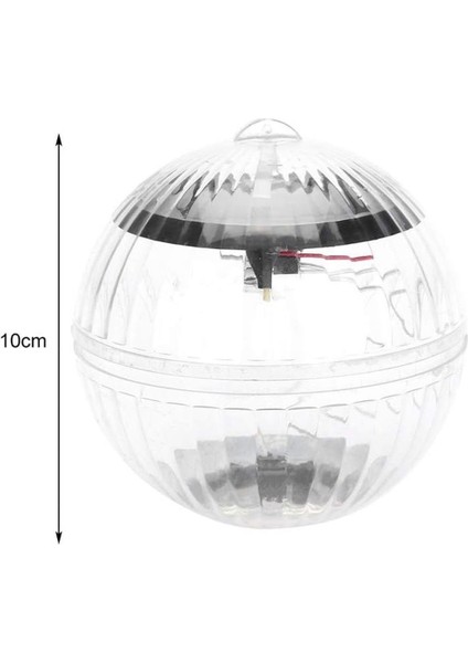 PM-25477 Solar Panelli Havuz Topu Rgb LED Ambiyans Aydınlatma Su Geçirmez