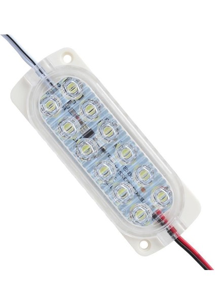 Parlak Yanıp Sönen 24 Volt 1.2 Watt Beyaz 2835 Modül LED