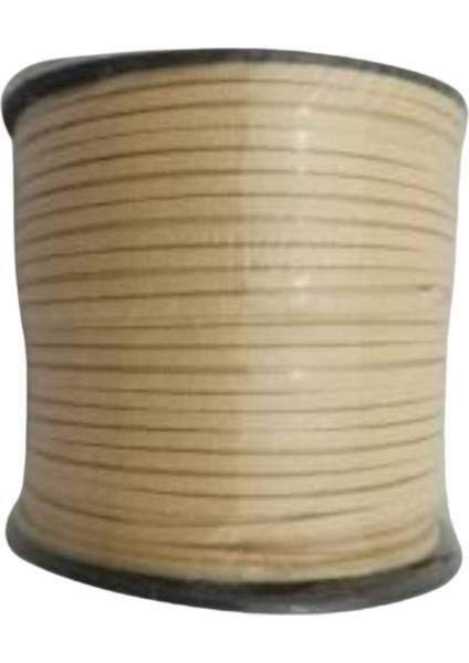 Güderi İp 1 mm Krem 5 Metre