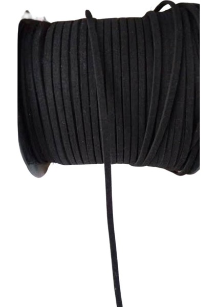 Güderi İp 1 mm Siyah 5 Metre