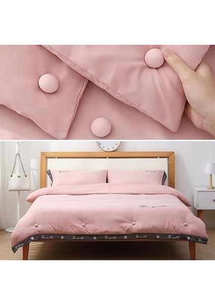 Bakgelal 8 Adet Mantar Model Yorgan ve Çarşaf Sabitleyici Seti, Pratik Düğmeli Tasarım, Dikiş Gerektirmez, Nevresim Takımı Sabitleyici8 modelleri