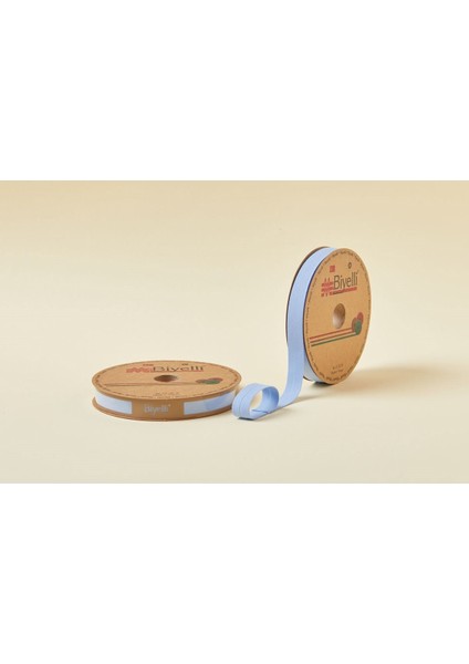 Koton Katlı D07 Açık Mavi 2 cm 25 Metre %65 Koton %35 Polyester