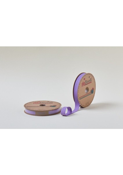 Koton Katlı D51 Açık Mor 2 cm 25 Metre %65 Koton %35 Polyester