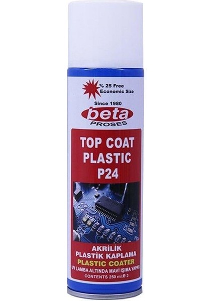 P24 Plastik Kaplayıcı Sprey 250ML