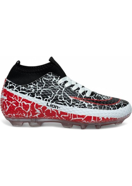 Yusufshoes Lion Boğazlı Çocuk Yetişkin Çoraplı Halı Saha Futbol Ayakkabısı