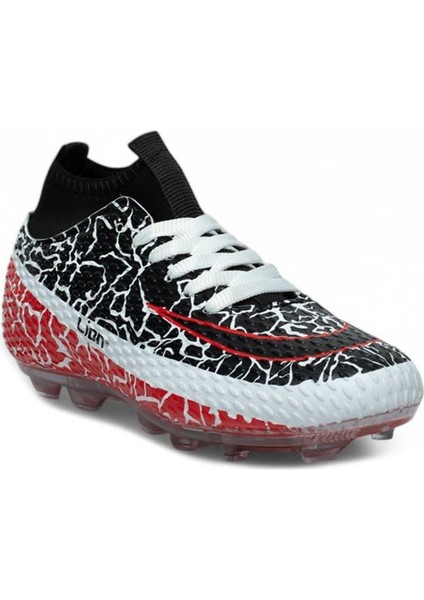 Yusufshoes Lion Boğazlı Çocuk Yetişkin Çoraplı Halı Saha Futbol Ayakkabısı