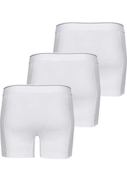 Tender Cotton 3'lü Beyaz Boxer 9673 - 950