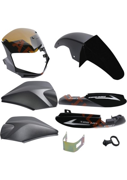 Mondial Mh Drift Kaporta Seti (Siyah)