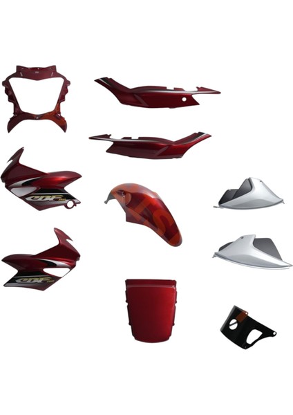 Honda Cbf 150 Kaporta Seti (Kırmızı)