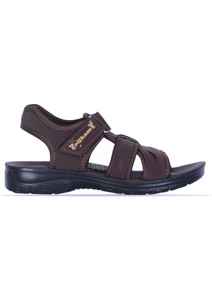 Moda Ayakkabı 385 Kahve Erkek Yazlık Sandalet Ayakkabı