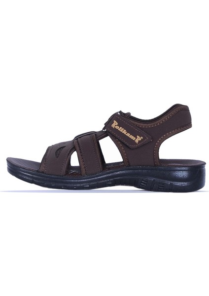 Moda Ayakkabı 385 Kahve Erkek Yazlık Sandalet Ayakkabı