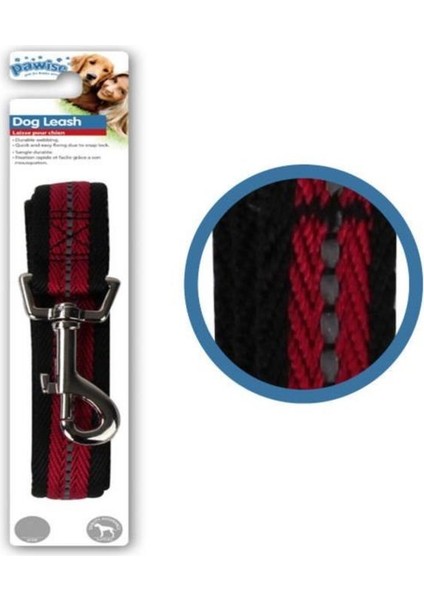 Köpek Uzatma Tasması Kırmızı Yansıtıcılı S 1.2M/20MM TAZEMAMA1001203739 - 679-13246 - Petshopundan
