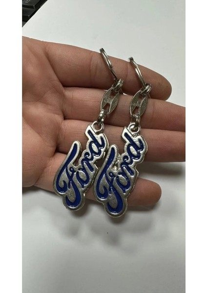 Ford ile Uyumlu Logolu Metal Anahtarlık Şık Tasarım ile Fark Yaratın