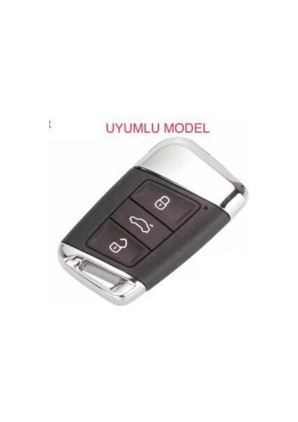 Passat B8 - Ateca ve Süper B Karbon Anahtar Koruma Kılıfı Anahtarsız Çalıştırmaya Uygundur