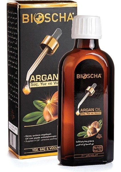 El Yüz ve Vücut Argan Yağı 100 ml