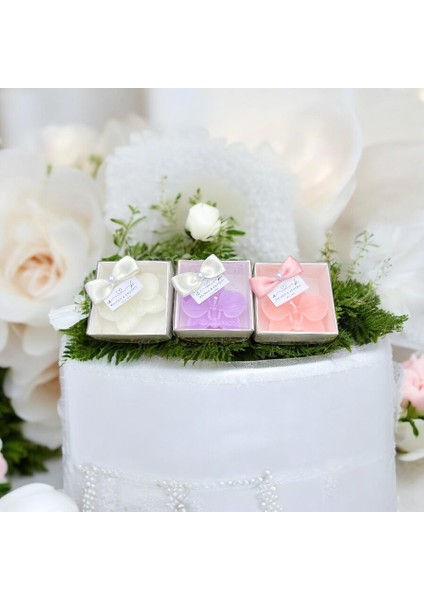 Orkide Mum Düğün, Nişan, Nikah, Kına, Baby Shower, Özel Gün Hediyeliği (15 Adet ) modelleri