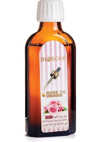El Yüz ve Vücut Gül Yağı 100 ml