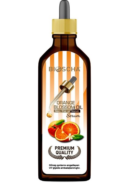 El Yüz ve Vücut Portakal Yağı 100 ml
