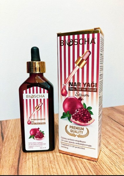 El Yüz Ve Vücut Nar Yağı 100 ml