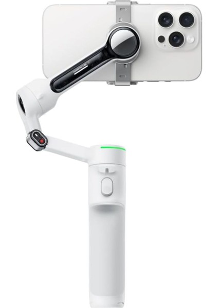 Flow 2 Pro Gri - Katlanabilir Aı Telefon Gimbal