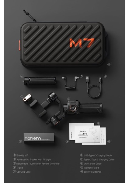 Isteady M7 Akıllı Telefon Için Gimbal Sabitleyici fırsatları