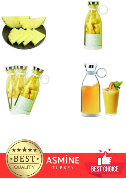 Özel Mini Blender Su Geçirmez Şarjlı Dayanıklı Kamp Spor Piknik Taşınabilir Blender