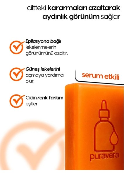 Kojik Asitli Serum Etkili Leke Karşıtı Sabun