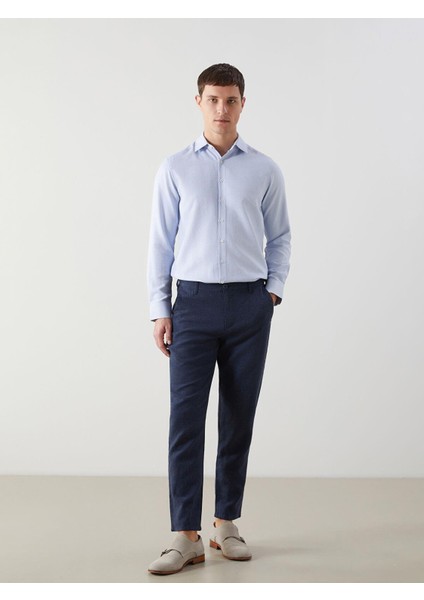 Lcwaıkıkı Classic Standart Kalıp Keten Karışımlı Erkek Chino Pantolon (S5)