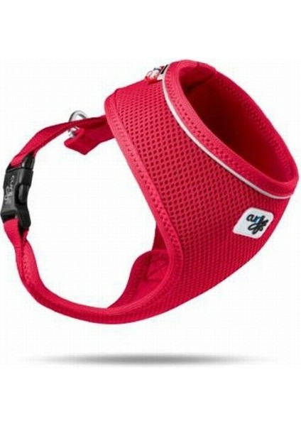 Basic Air-Mesh Köpek Göğüs Tasması Red xs