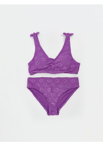 Lcw Kids Hızlı Kuruyan Uv Korumalı Kız Çocuk Bikini (S5)