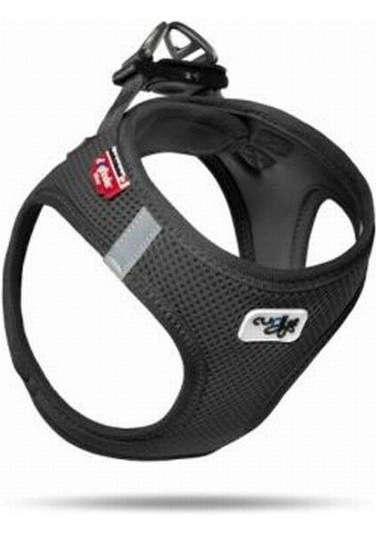 Vest Köpek Göğüs Tasması Air-Mesh Black 2xs