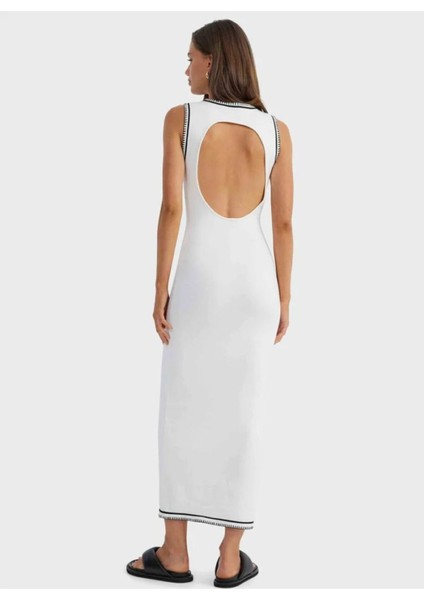 Sırt Dekolteli Bodycon Elbise