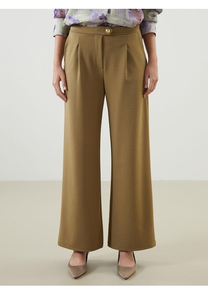 Lcw Vision Loose Fit Krep Kadın Pantolon (S5) fiyatları